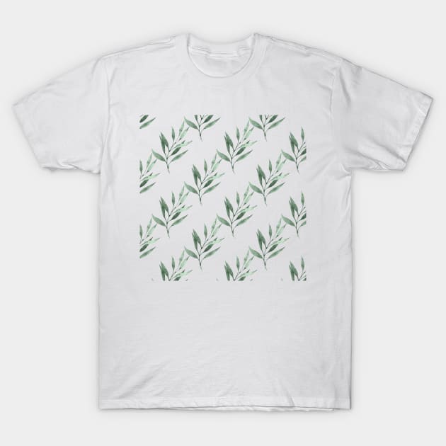 Eucalyptus pattern no 2 T-Shirt by hedehede